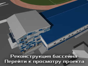 Проект реконструкции городского бассейна ДЕЛЬФИН в г.Бендеры
